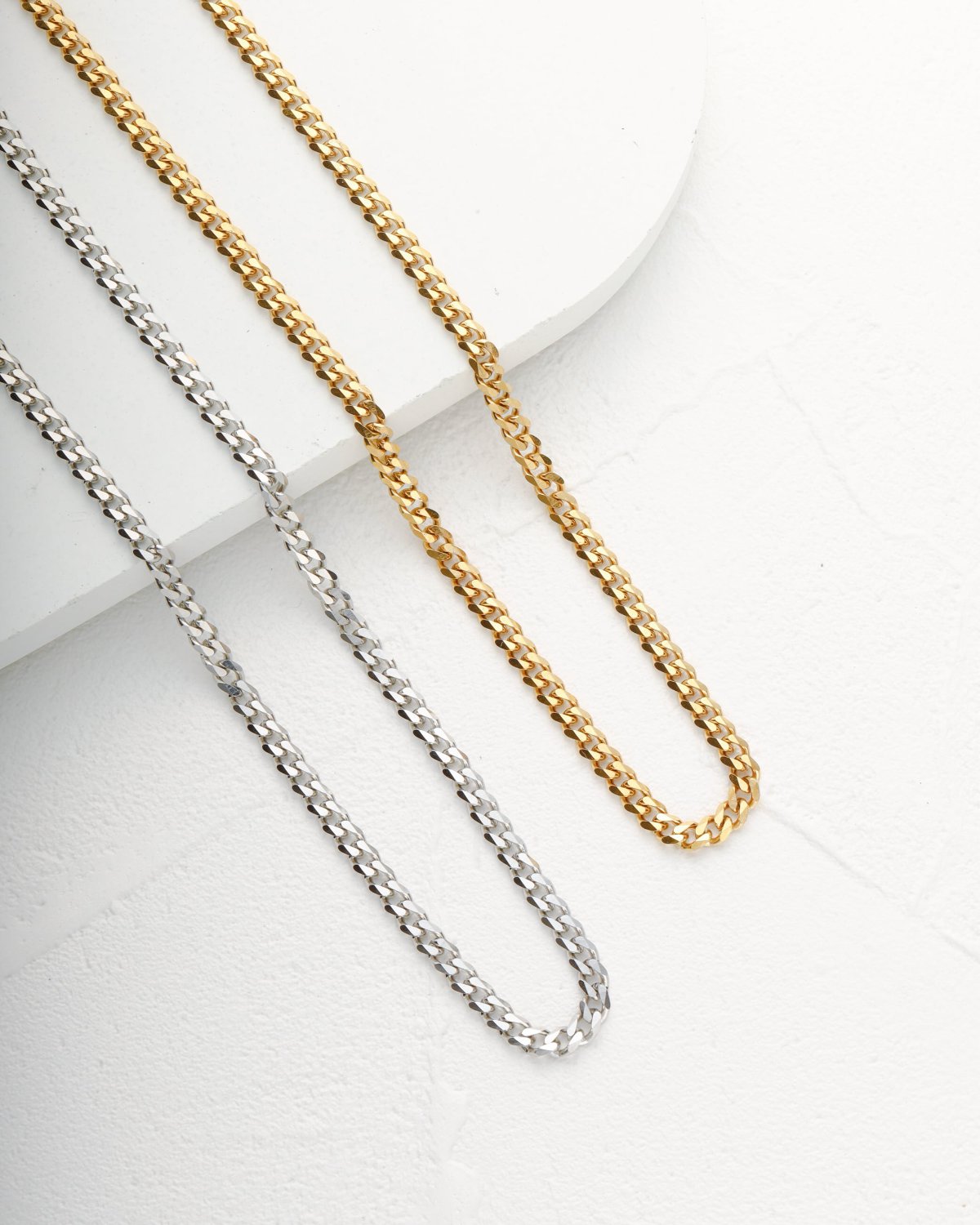 Chain necklace 3.5mm チェーンネックレス｜GLUCK（グルック）公式通販