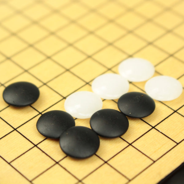 漆芸沈金 ミニ碁盤(3分石用）