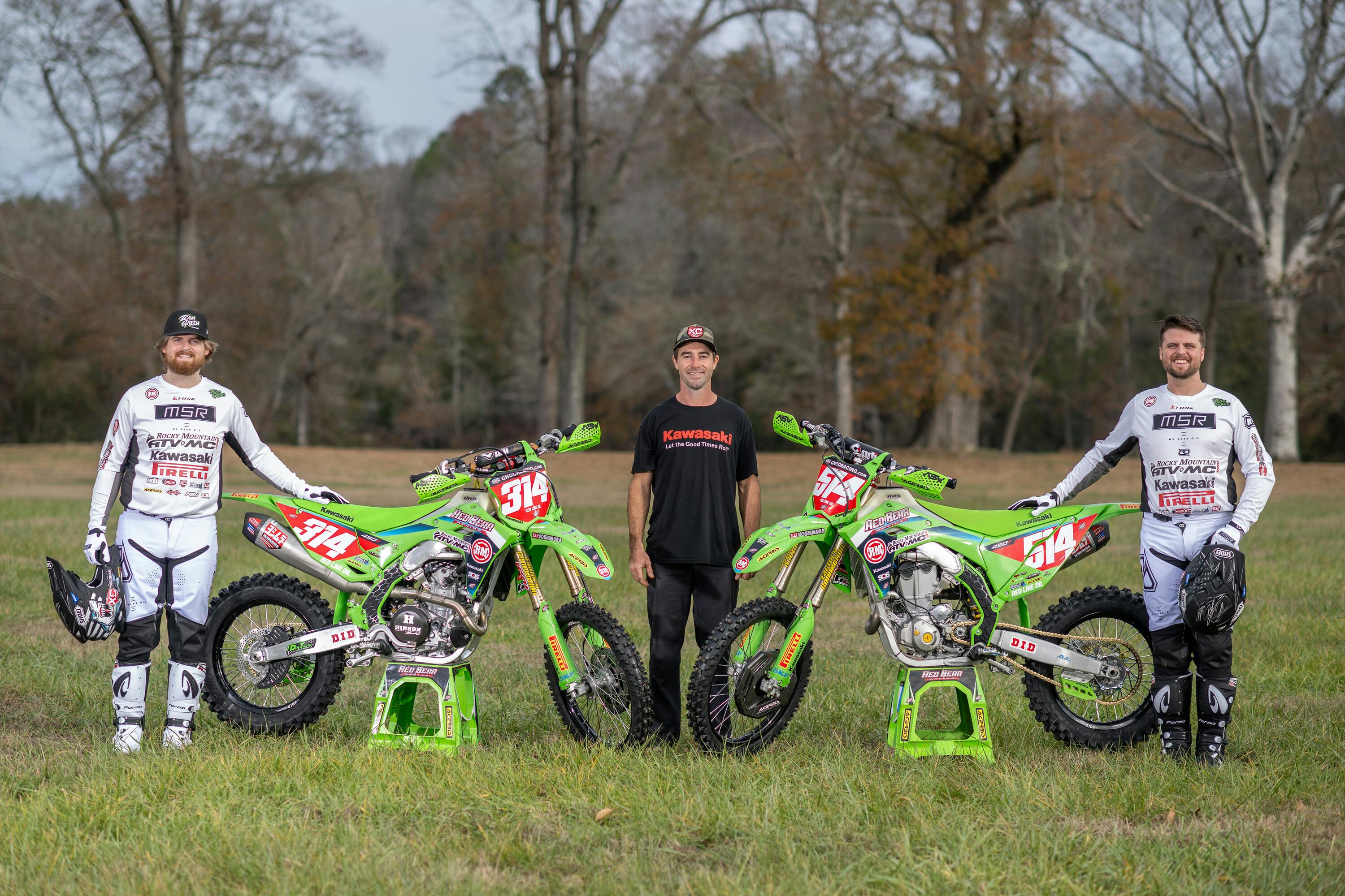 Rocky Mountain Red Bear Kawasaki Team Green™ Unveils 2025 Off-Road