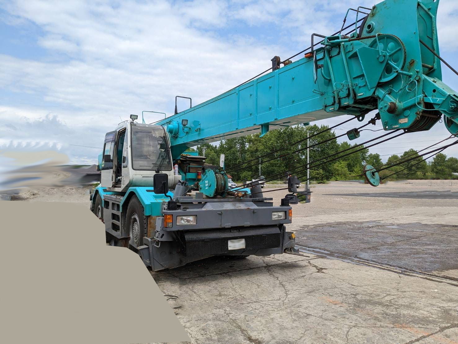1990 Kobelco RK250 Panther 25 Ton Rough Terrain Crane (No.880719