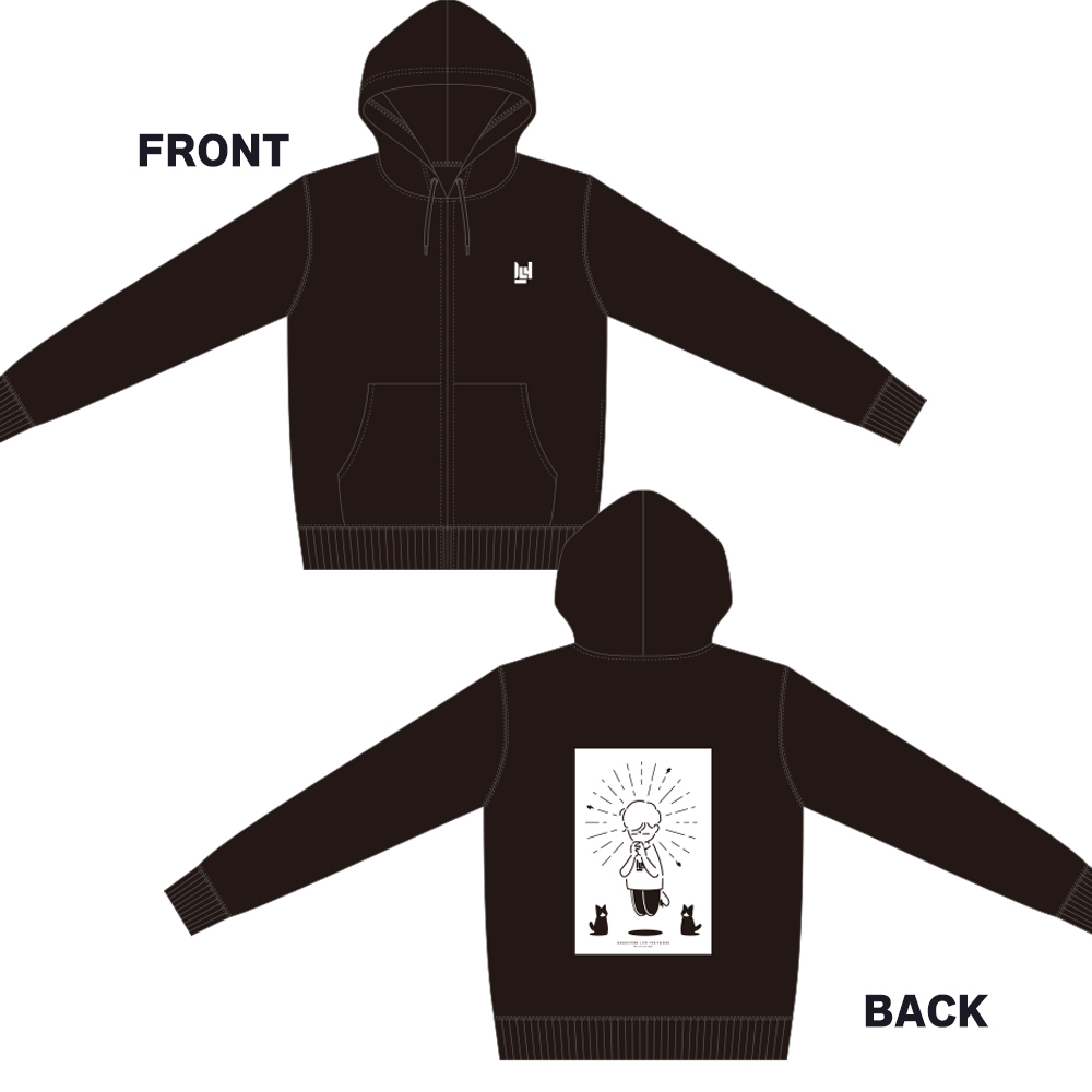 神」パーカー | Gero Live Tour 2021 どうしてもライブやりたいねん