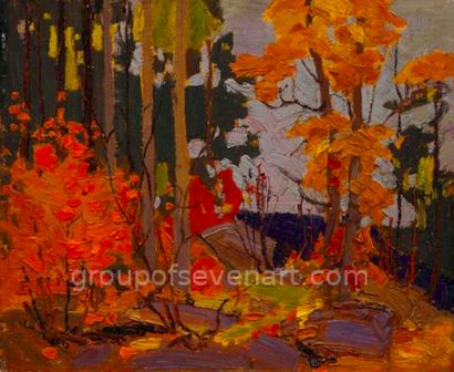 Quality Print Of Autumn Algonquin Park 1916 - Tom Thomson