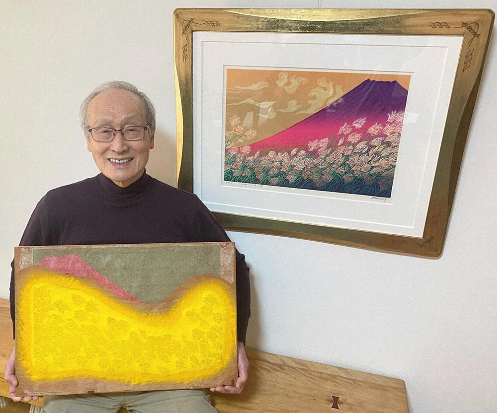 アートの森【展覧会】牧野宗則さん作品展浮世絵の伝統技法駆使、現代