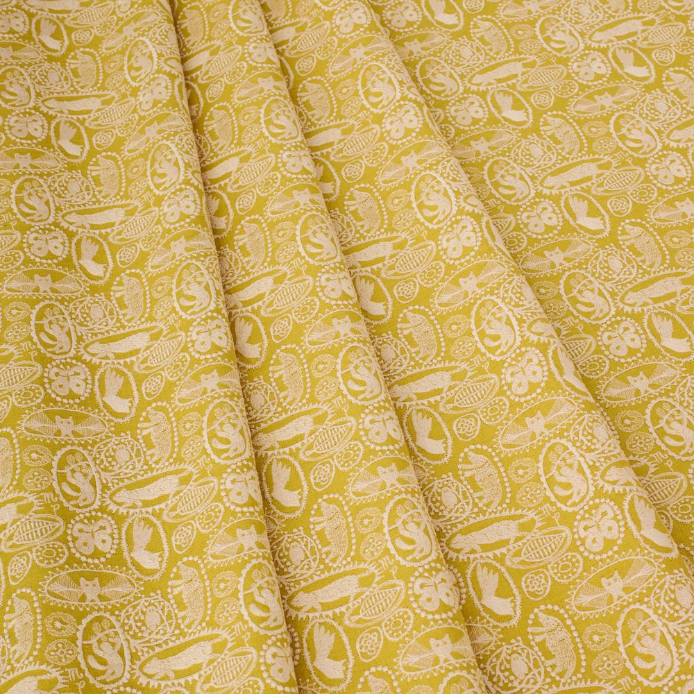 jungle relief ファブリック - minä perhonen