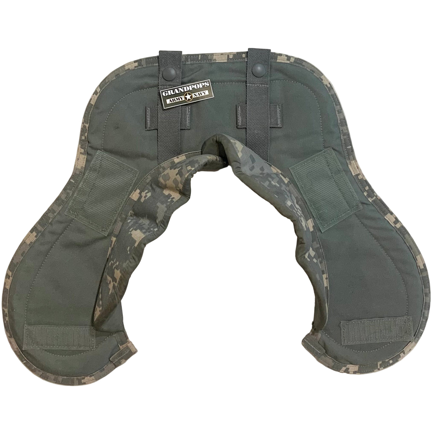 U.S. Army ACU Yoke and Collar Back Assembly IOTV Body Armor