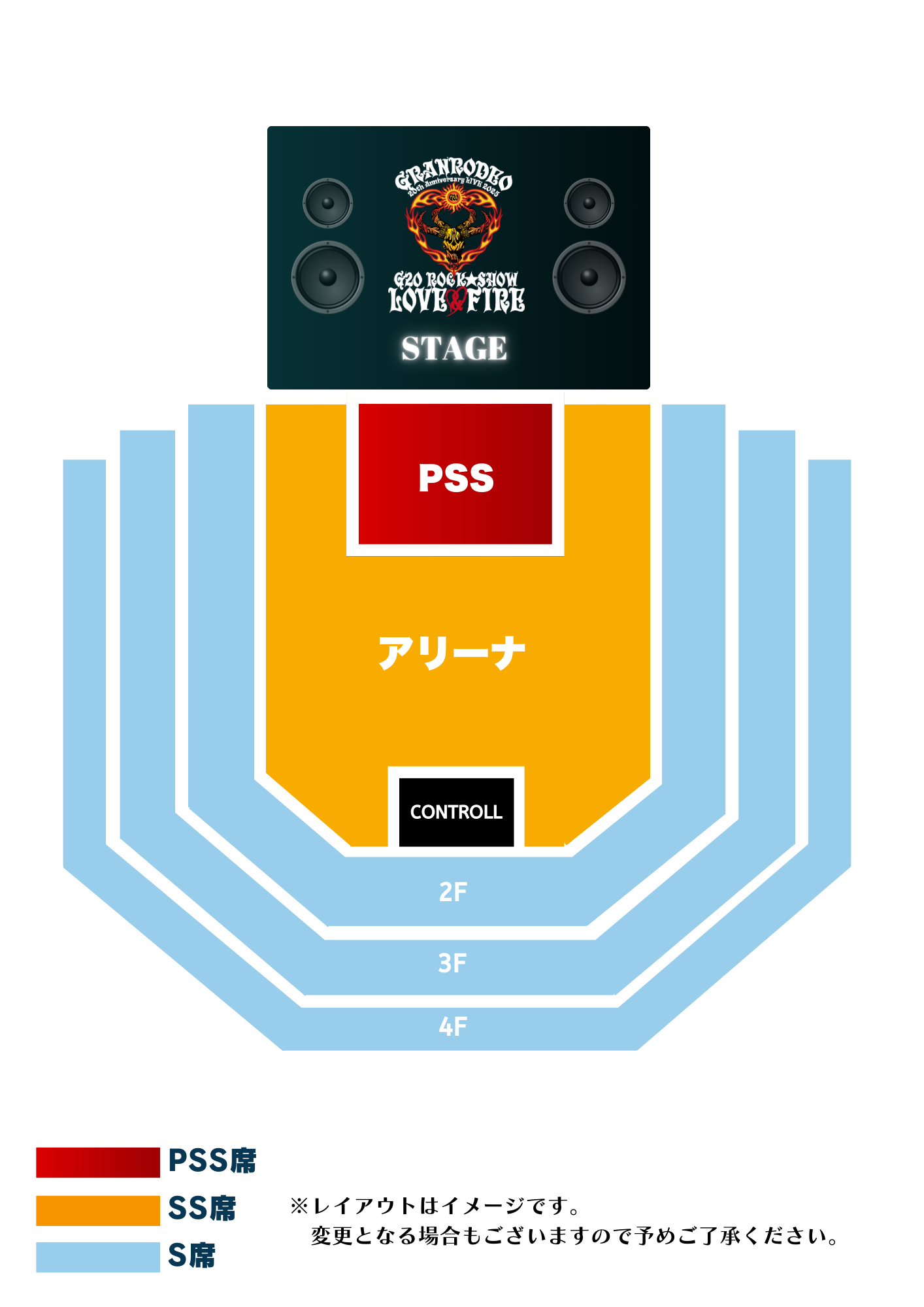 GRANRODEO 20th Anniversary LIVE 2025 G20 ROCK☆SHOW LOVE＆FIRE