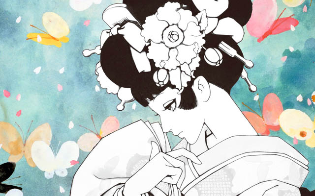 少女画の巨匠』中原淳一の作品が塗り絵に！昭和レトロな絵に心奪われる