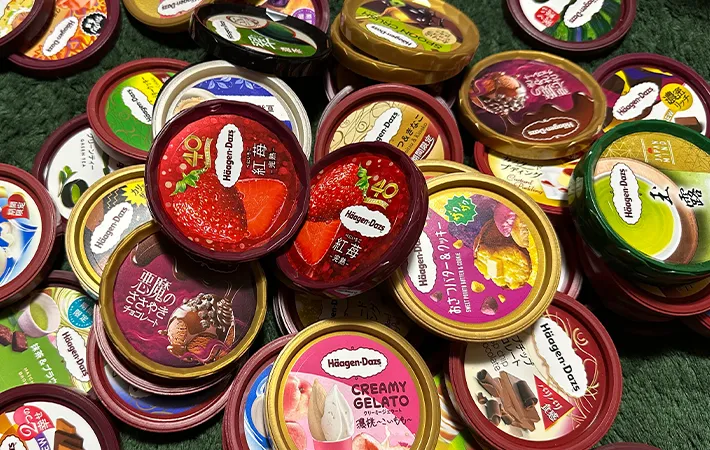 ハーゲンダッツの『蓋』を集めた結果？ 活用法に「楽しすぎる