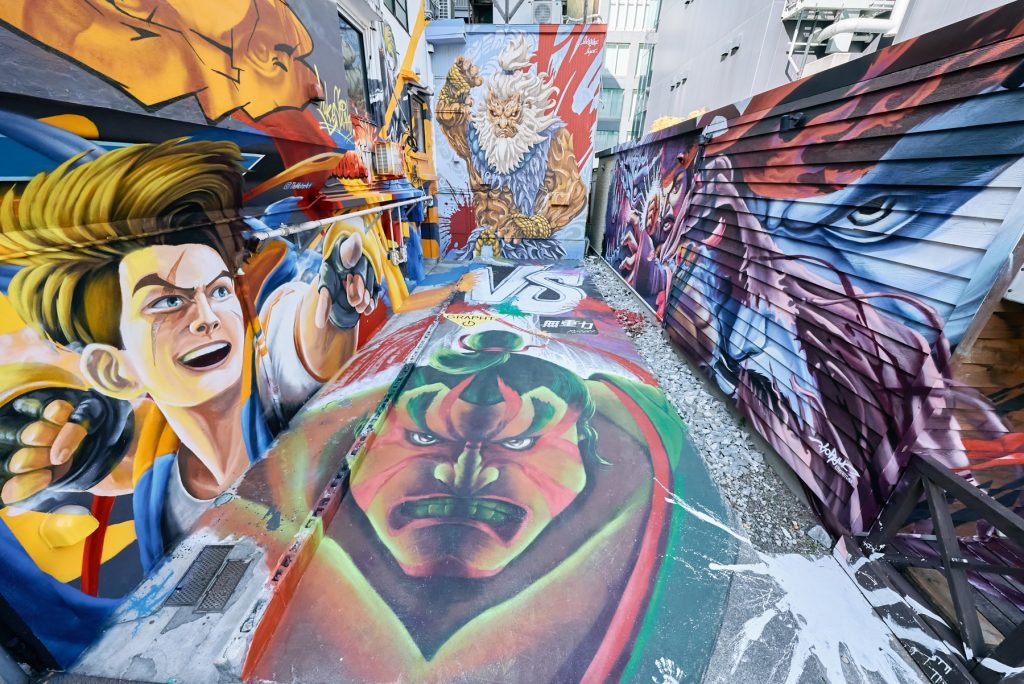 GRAPHT 、「ストリートファイター6」をテーマとしたミューラルアート