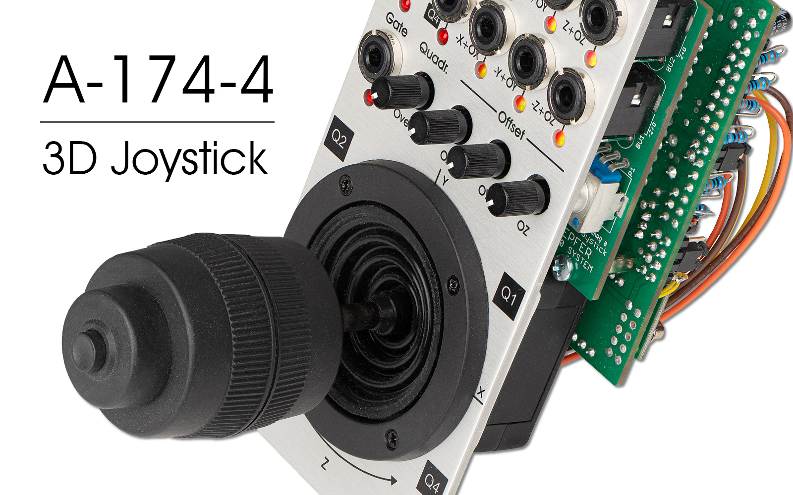 Doepfer A-174-4 3D Joystick - a versatile controller module