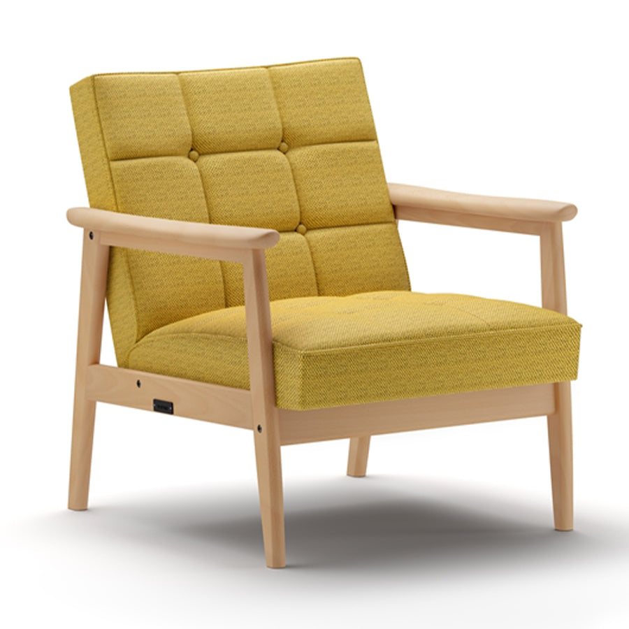 店頭限定】カリモク60【正規販売店】Kチェア マスタードイエロー