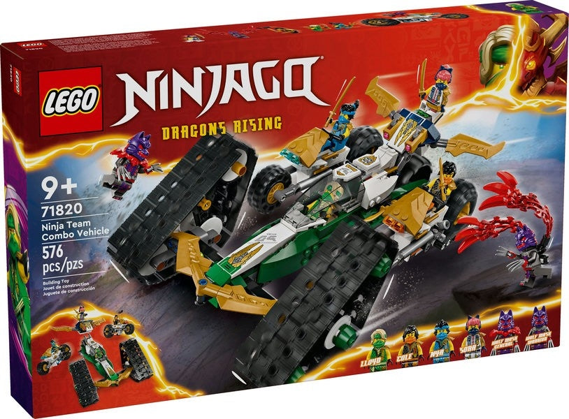 Lego ninjago 71820 ninja team combo vehicle – La Griffunrie