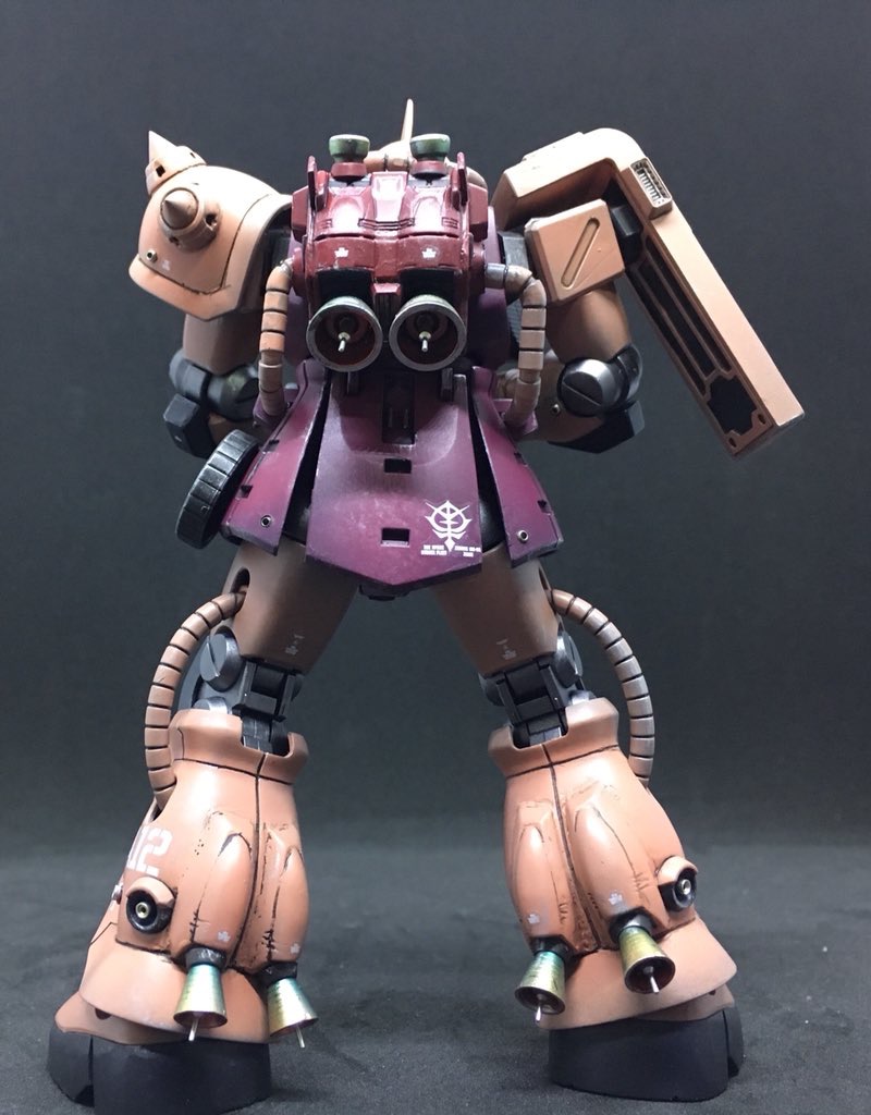 シャア専用ザク｜mizuken(みずけん)さんのガンプラ作品｜GUNSTA