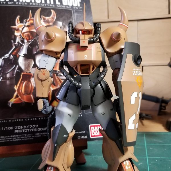 MG 1/100 YMS-07 プロトタイプグフ｜@CARGO89476325さんのガンプラ作品