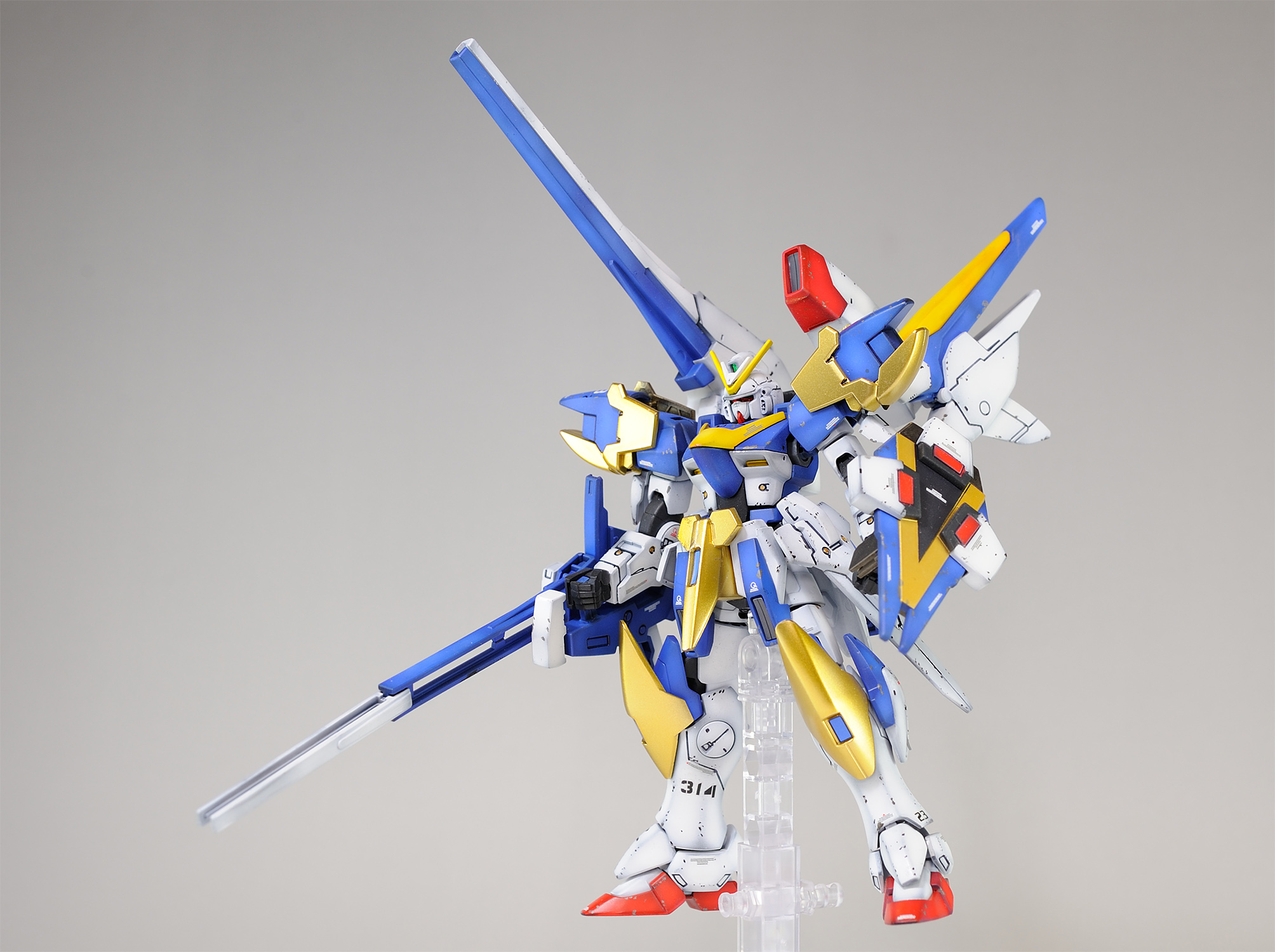 HGUC]V2アサルトバスターガンダム｜9foldさんのガンプラ作品｜GUNSTA