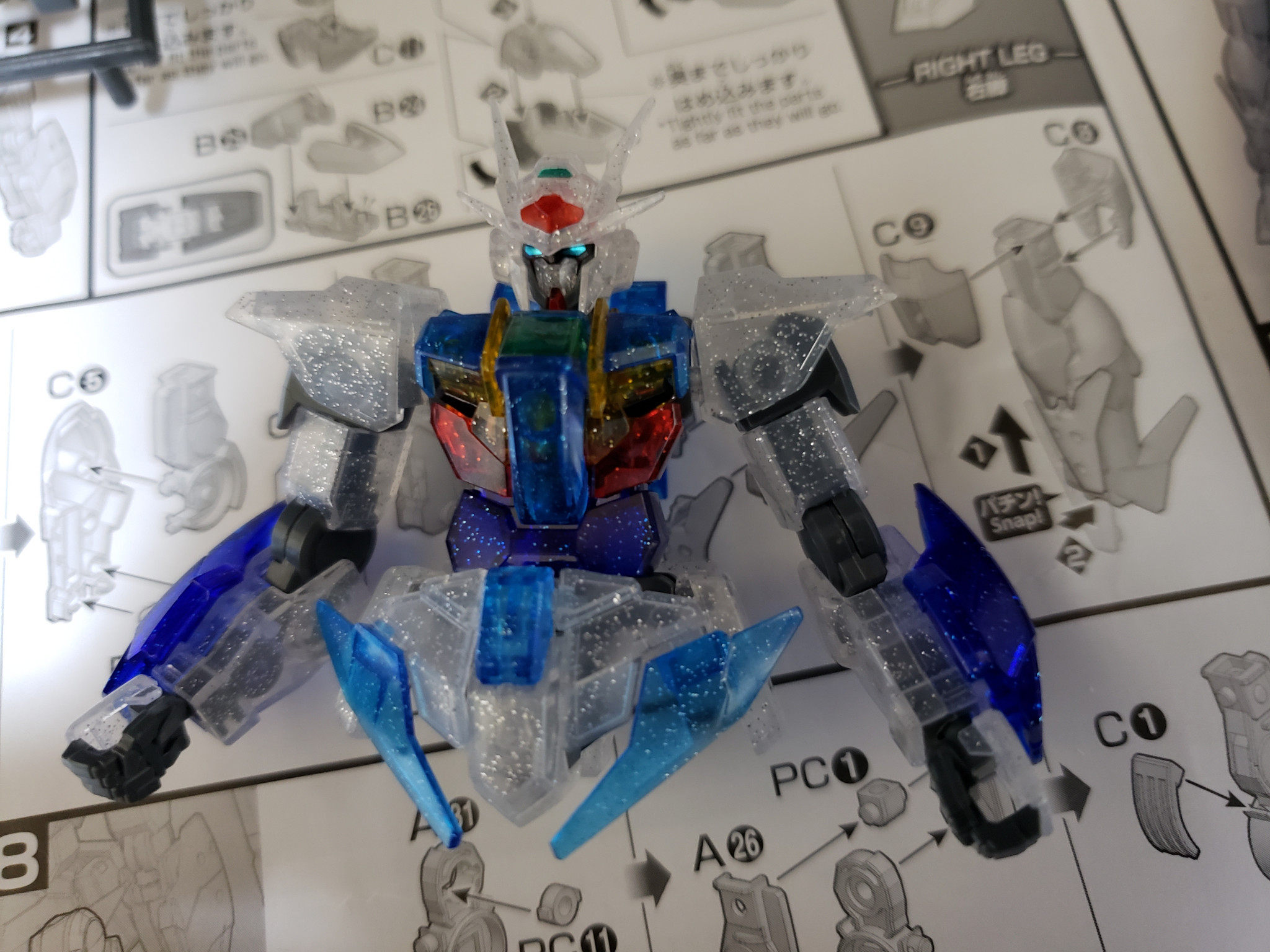 HG ダブルオースカイ〈ダイブイントゥディメンションクリア〉｜はん