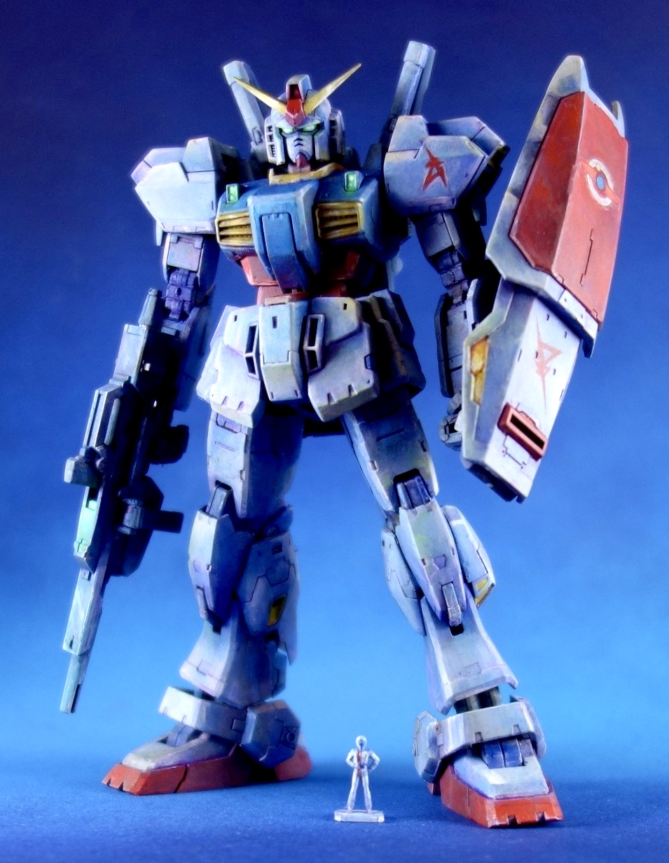 ガンダム Mk-2 アムロ・レイ専用機 ＃すえ王｜@館長さんのガンプラ