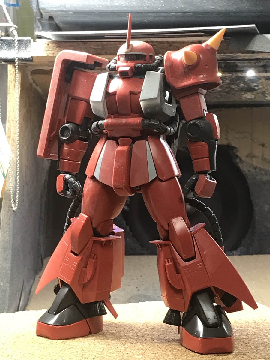 MG ザクR2 ジョニーライデン専用機 小改修塗装済み完成品