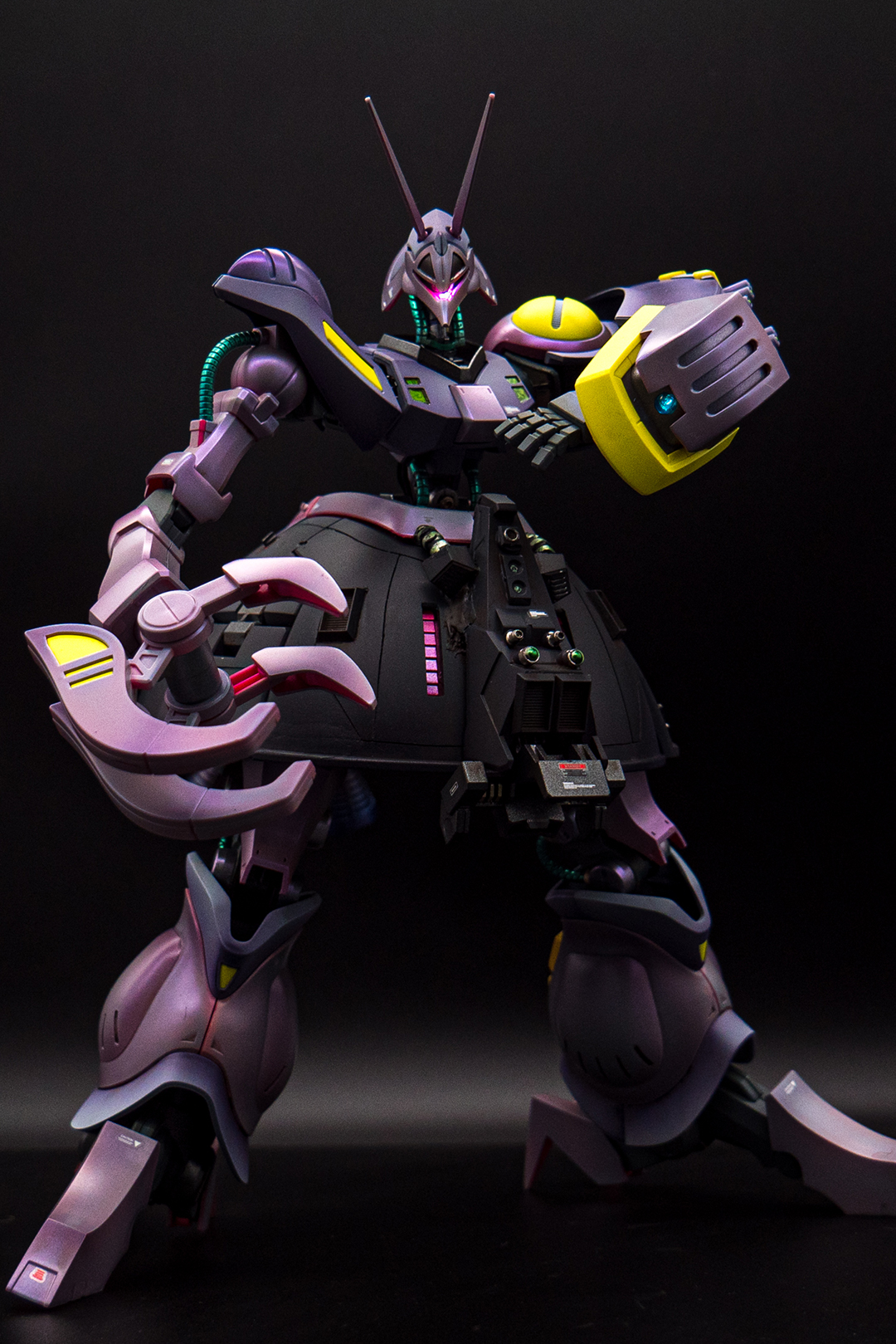 ガンプラ改造】HGUC バウンド・ドック [スイッチLED]と追加武器を