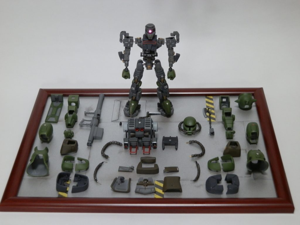 1/144 MSVモビルスーツバリエーション ザクマインレイヤー【旧キット