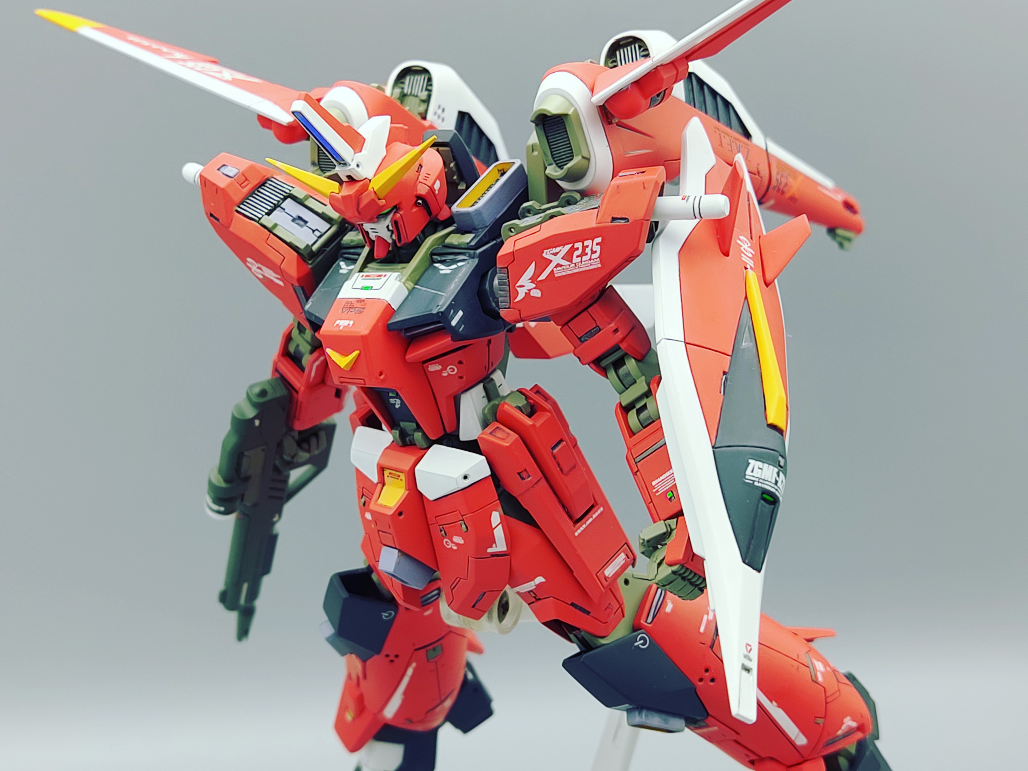1/144 HG ZGMF-X23S セイバーガンダム｜@dagored00さんのガンプラ作品