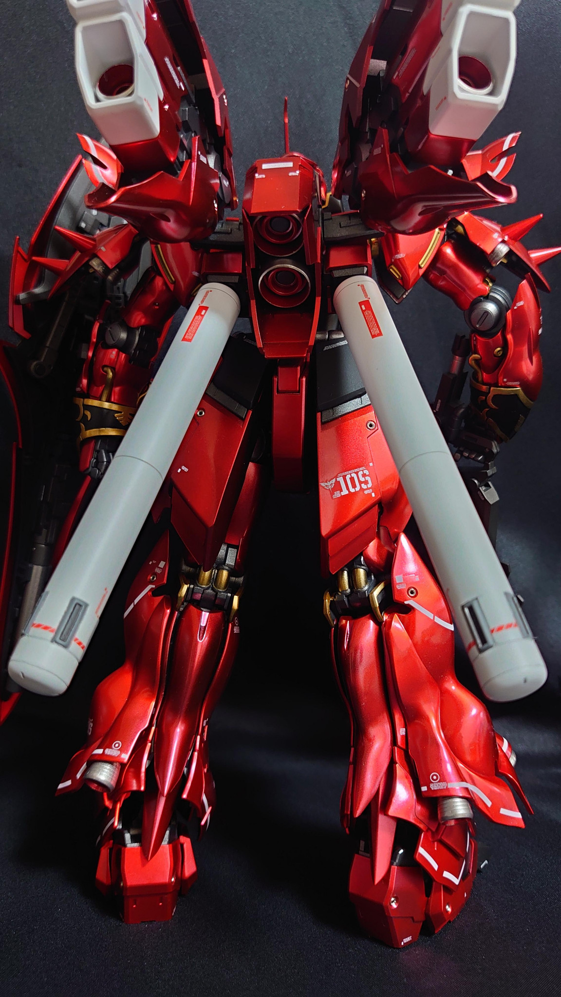MG シナンジュ キャンディー塗装｜ぽきおさんのガンプラ作品｜GUNSTA
