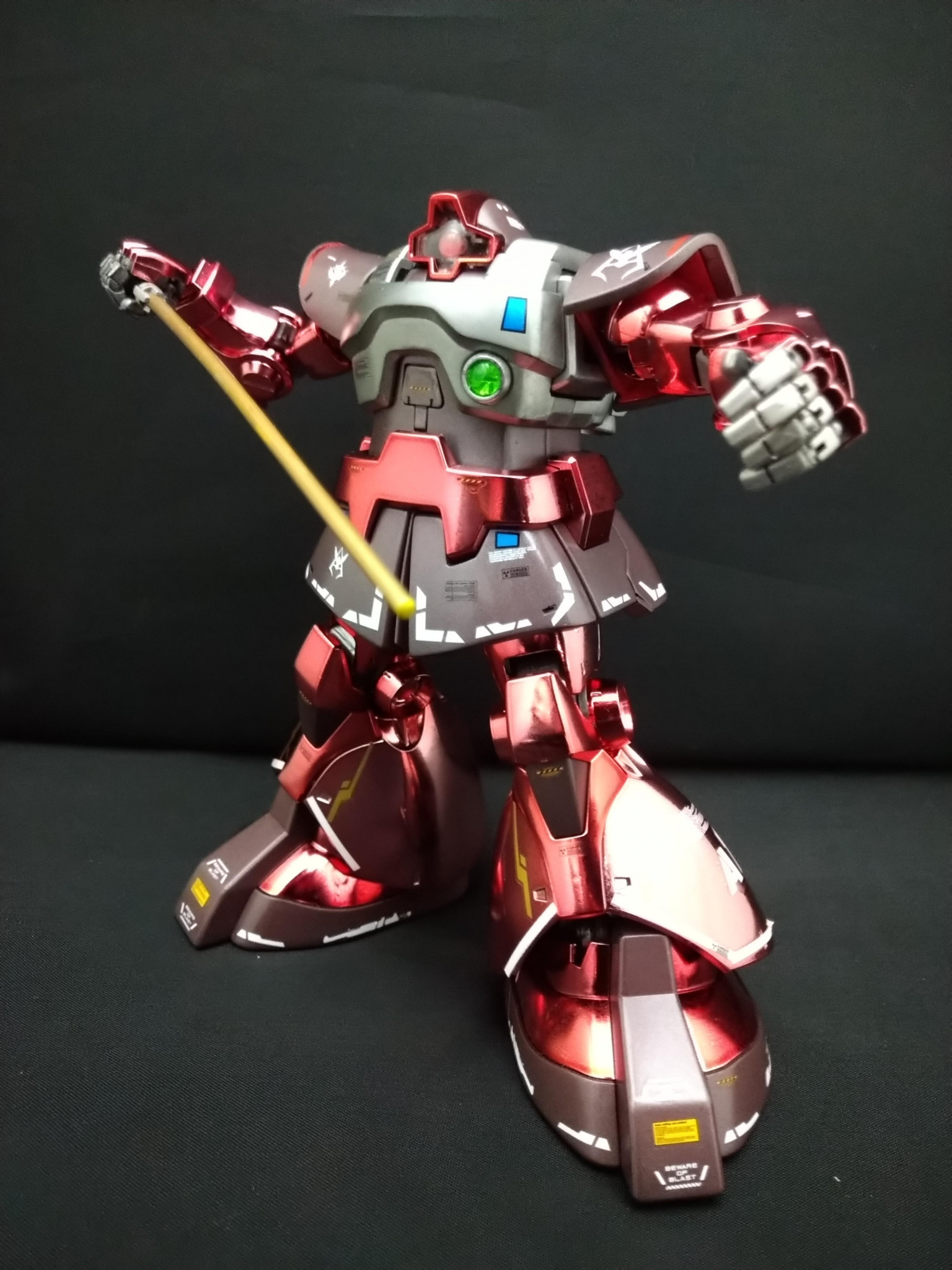 MGシャア専用リックドム【メッキVerリビルト品】｜ASH7311RXさんの