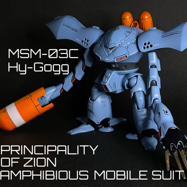 HG ハイゴッグ 全塗装｜Test Type PROPEさんのガンプラ作品｜GUNSTA