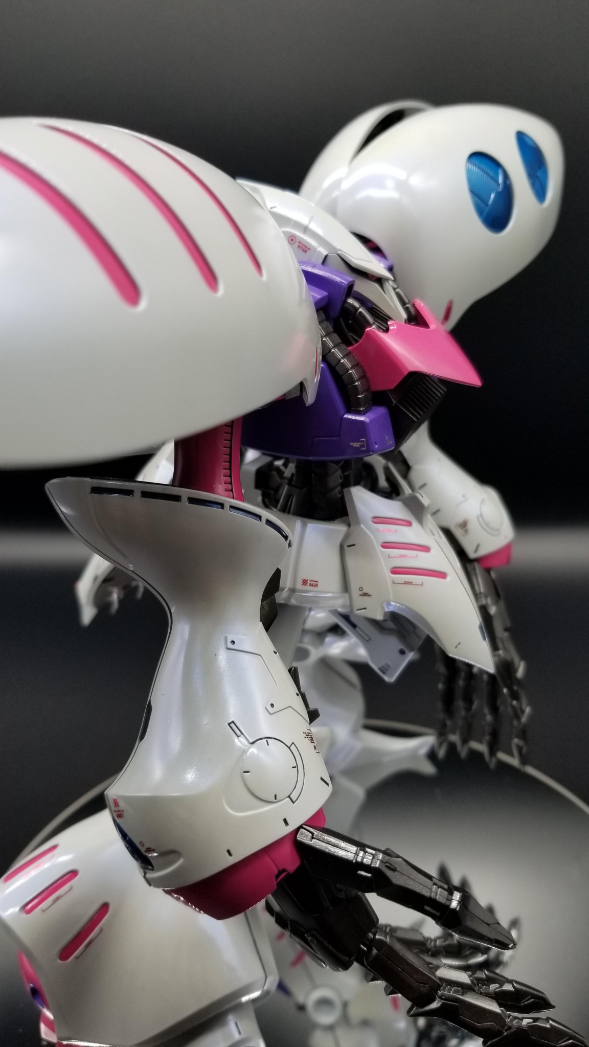 MG 1/100 キュベレイダムド (ハマーンカラー)｜かひろさんのガンプラ