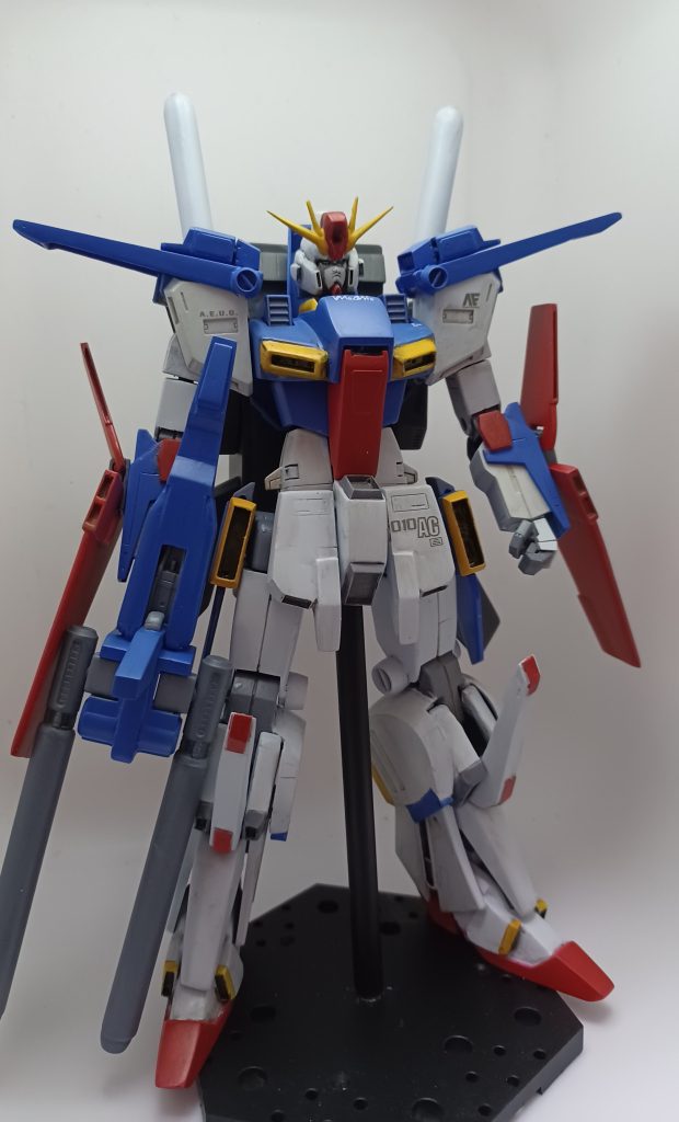 旧キット 1/100 ZZガンダム｜makaさんのガンプラ作品｜GUNSTA（ガンスタ）