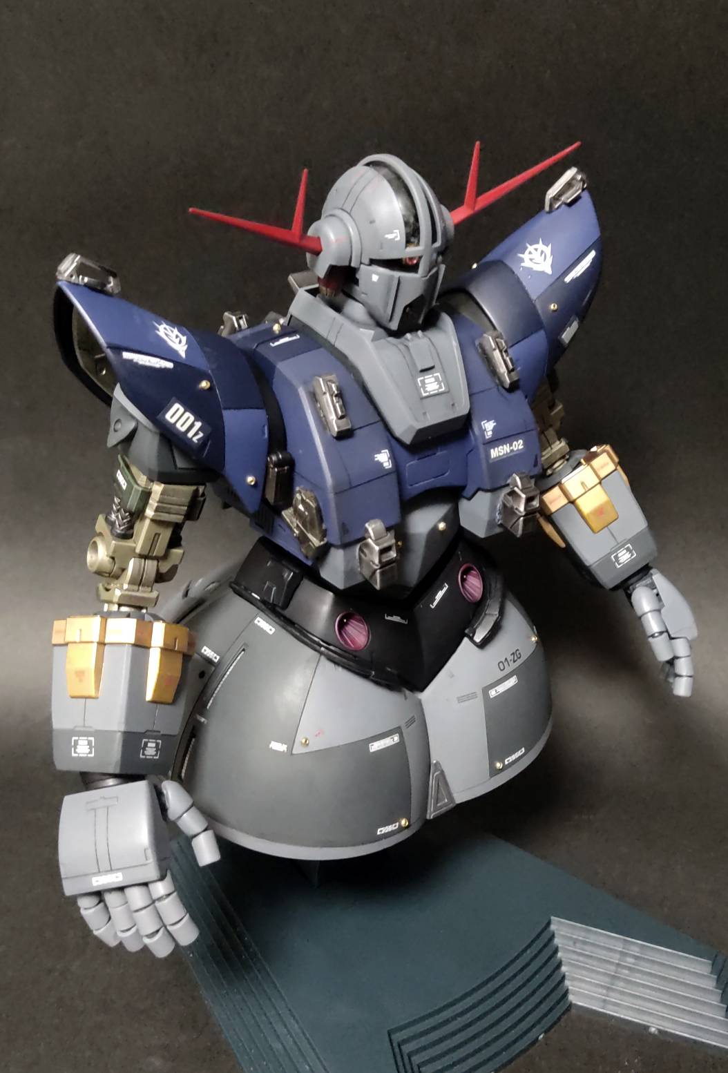 MGジオング｜えりぽさんのガンプラ作品｜GUNSTA（ガンスタ）