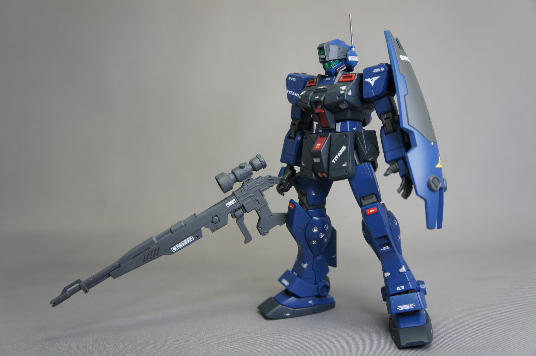 HGUC ジムスナイパーⅡ “ティターンズカラー”｜らっしーさんのガンプラ