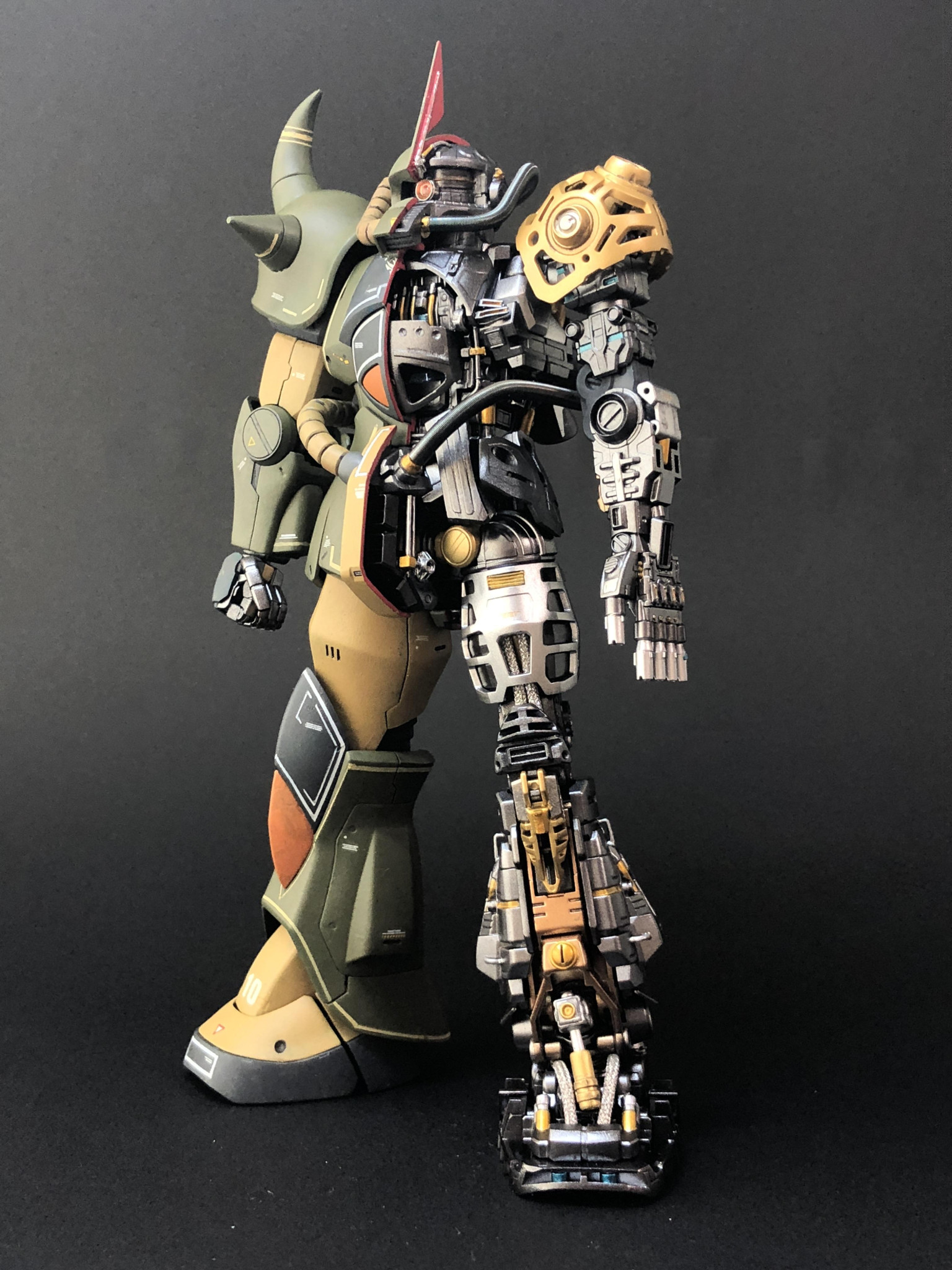 MG 1/100 MS-07Bグフver.2.0 リアルタイプ・メカニックモデル｜tako