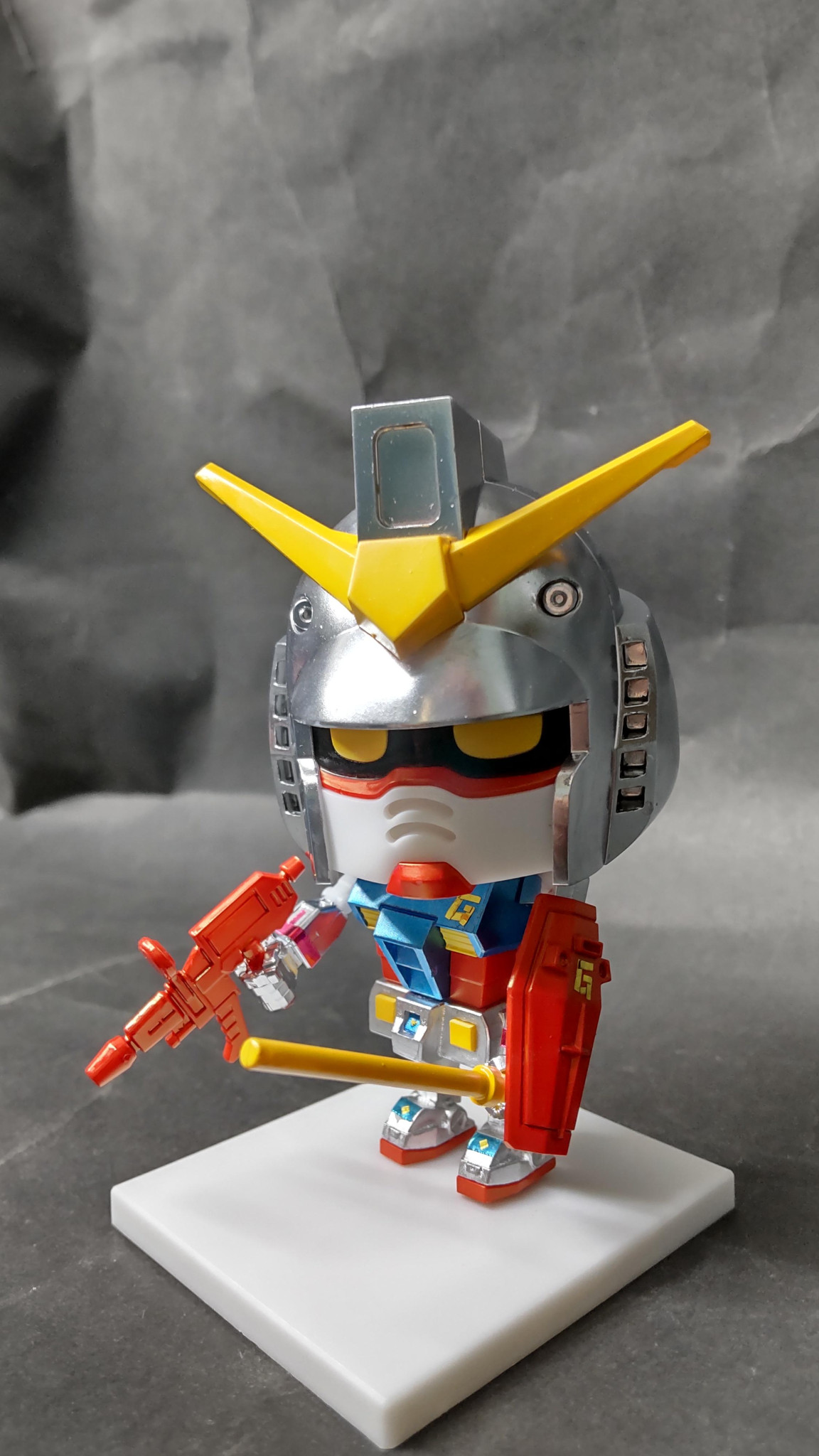 ガンプラくん ダイカストDX (クローバーガンダム風)｜アバンテさんの