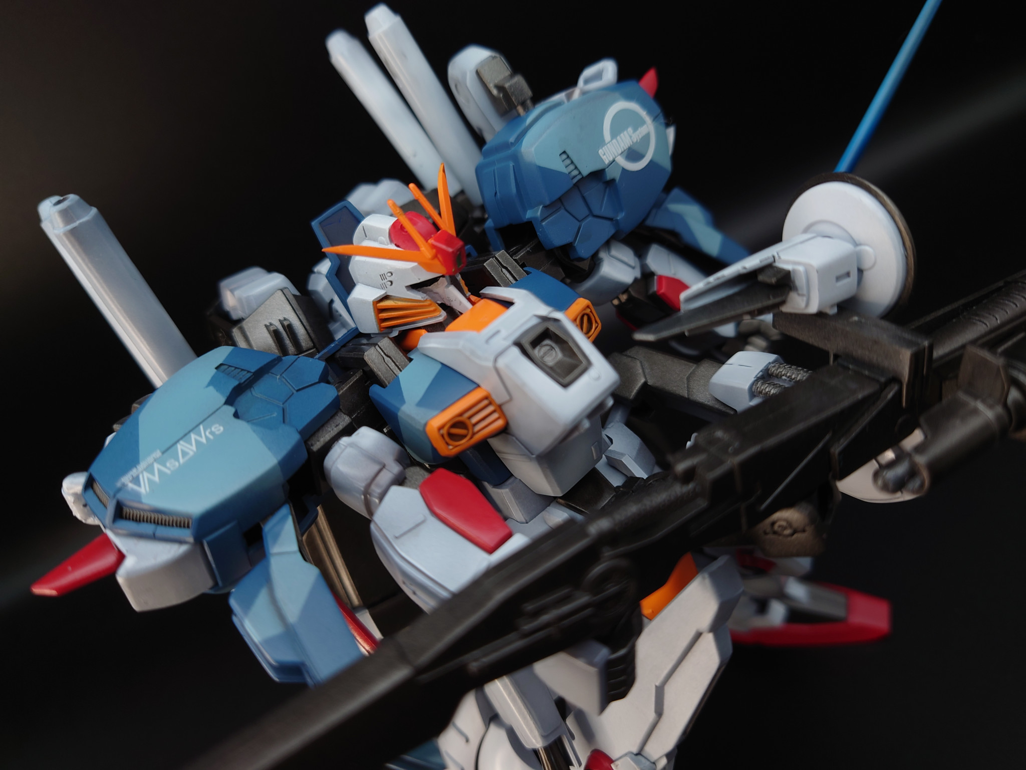 60作目 HG 1/144 MSA-0011[Ext] Ex-s(イクシス) GUNDAM 全塗装