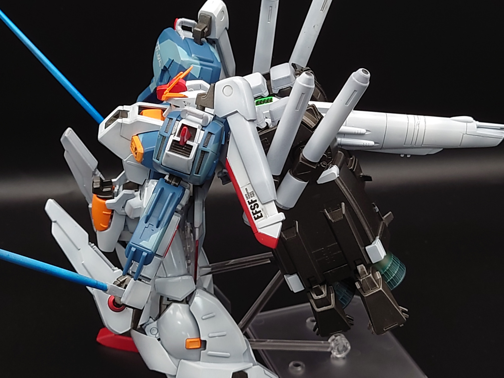 60作目 HG 1/144 MSA-0011[Ext] Ex-s(イクシス) GUNDAM 全塗装