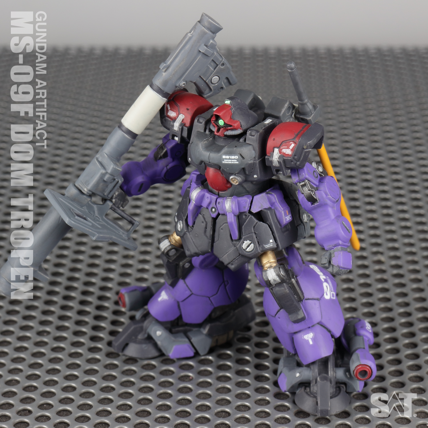 GUNDAM ARTIFACT ドム・トローペン｜SATさんのガンプラ作品｜GUNSTA