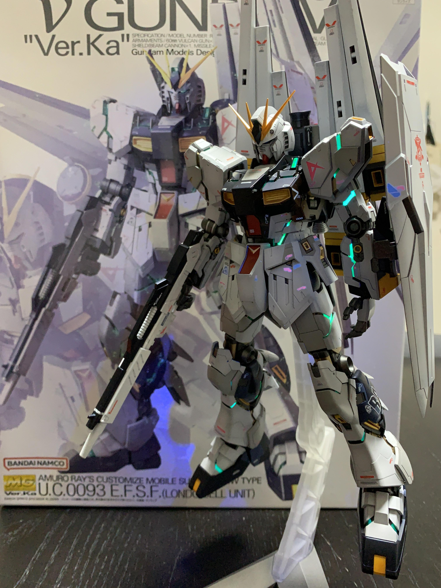 MG νガンダム verka｜nekさんのガンプラ作品｜GUNSTA（ガンスタ）