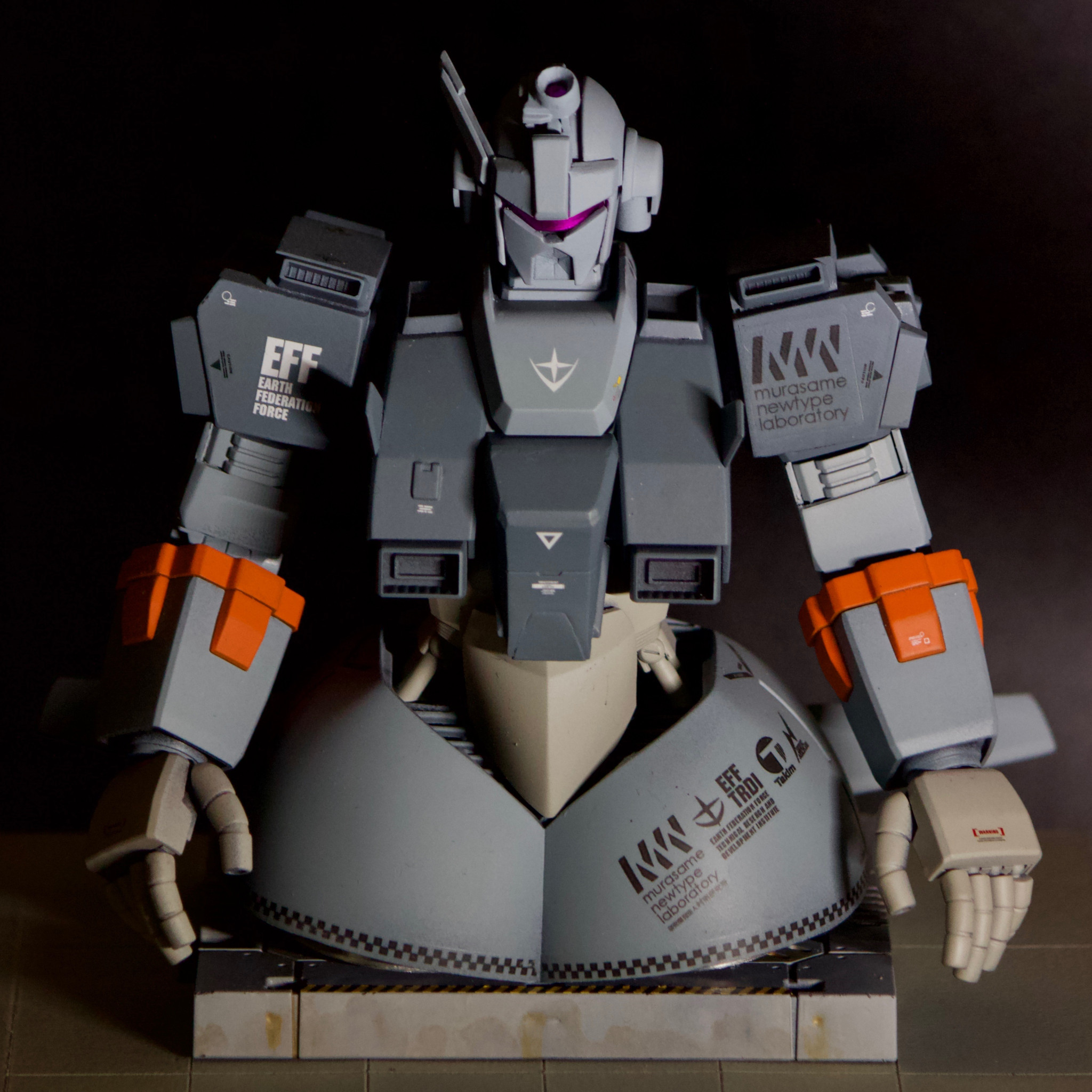 HG ジオング 地球連邦軍仕様 ZEONG E.F.F. TEST TYPE｜nuschnuschiさん