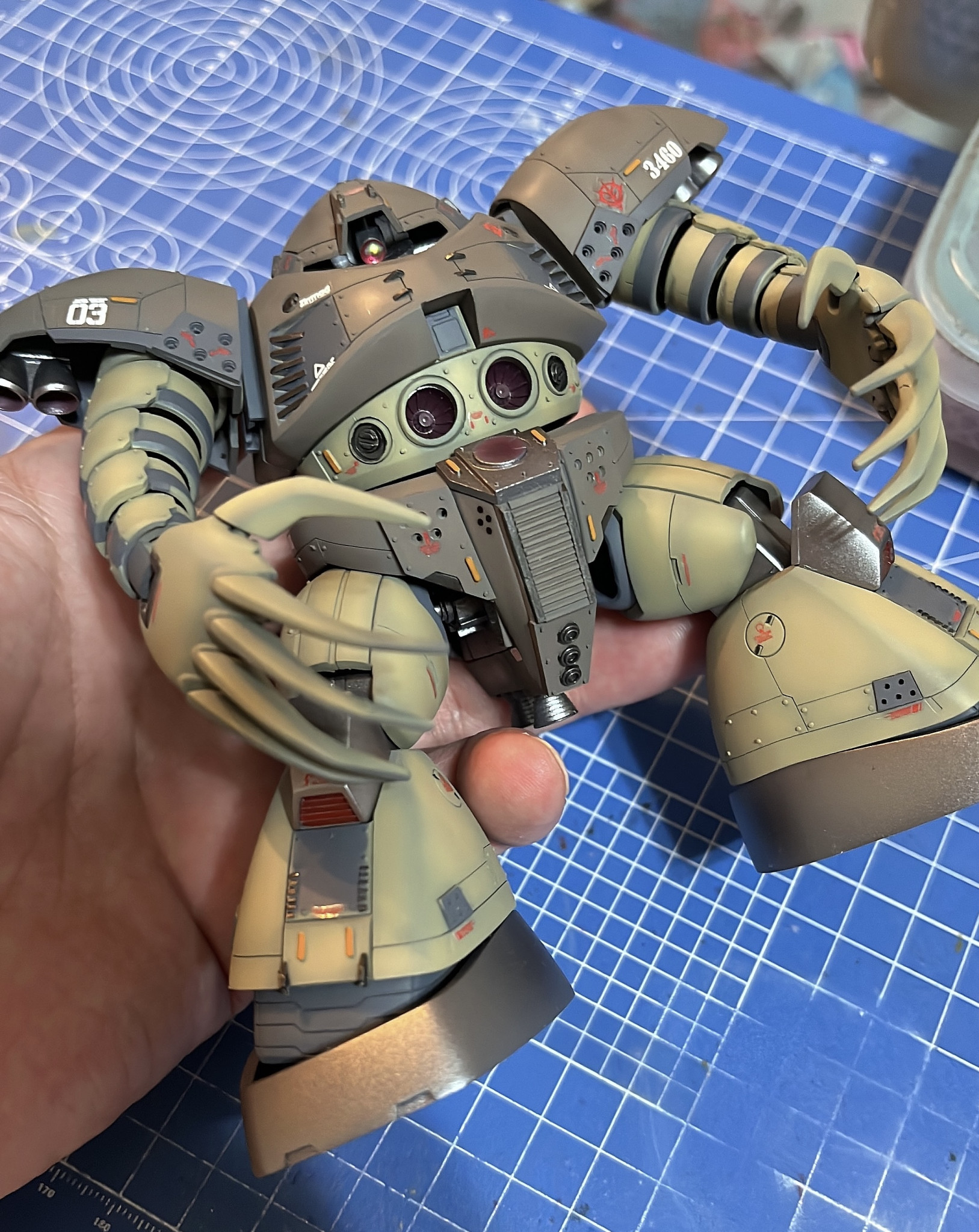 HGUC 1/144 MSM-03 ゴッグ完成しました！｜black🇯🇵さんのガンプラ