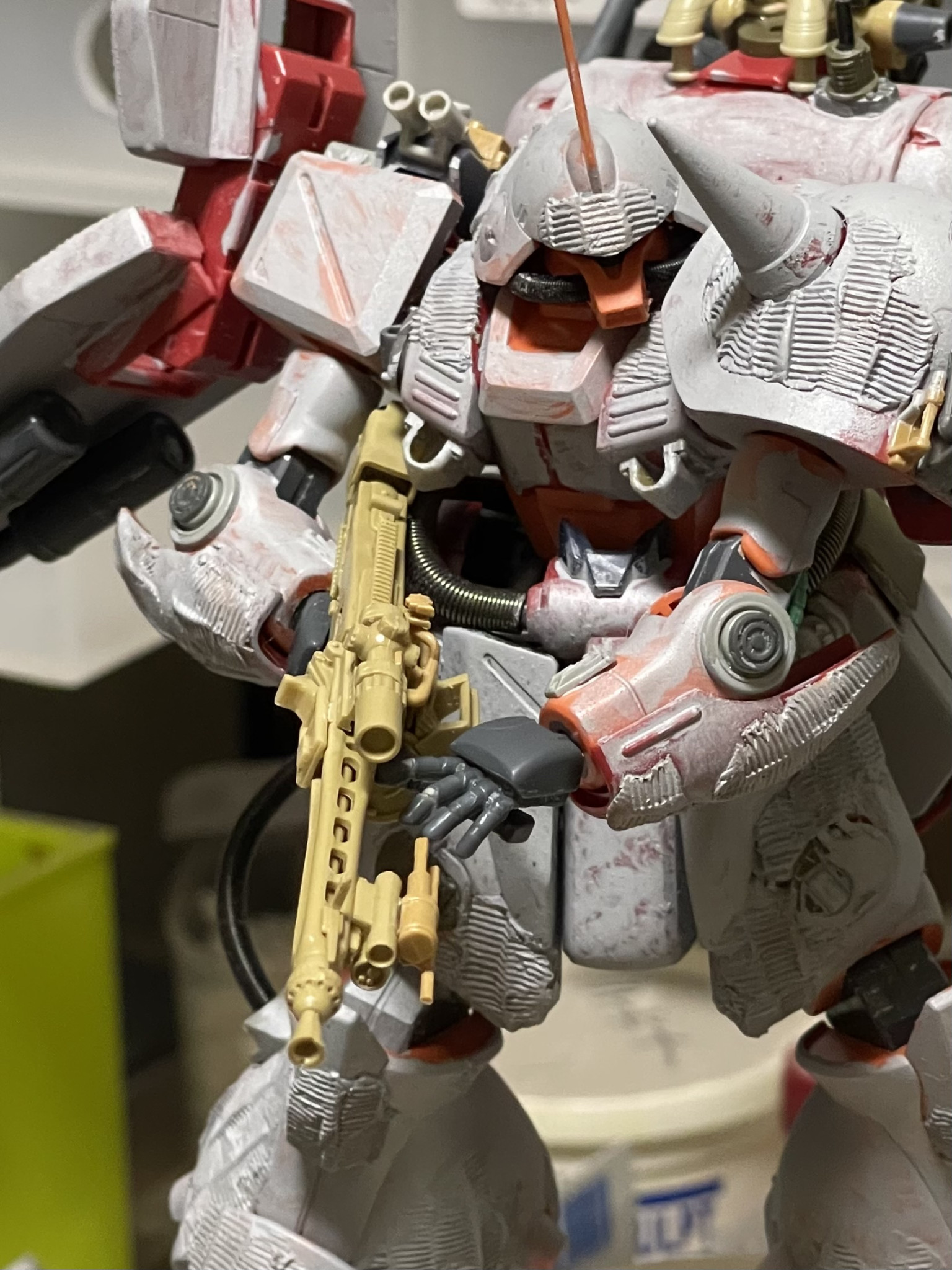 小林誠・近藤和久風:ジオン軍のマラサイ｜横山オサムさんのガンプラ