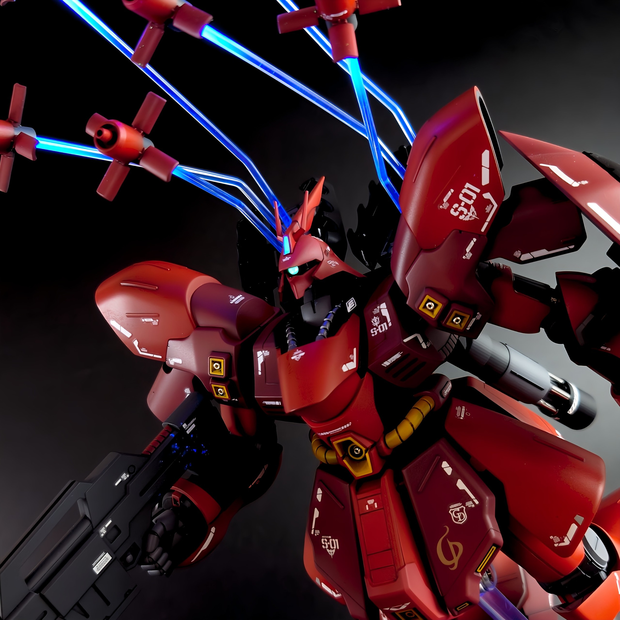 サザビー出ます！サザビー発進！！｜自己満ぺいんたーさんのガンプラ