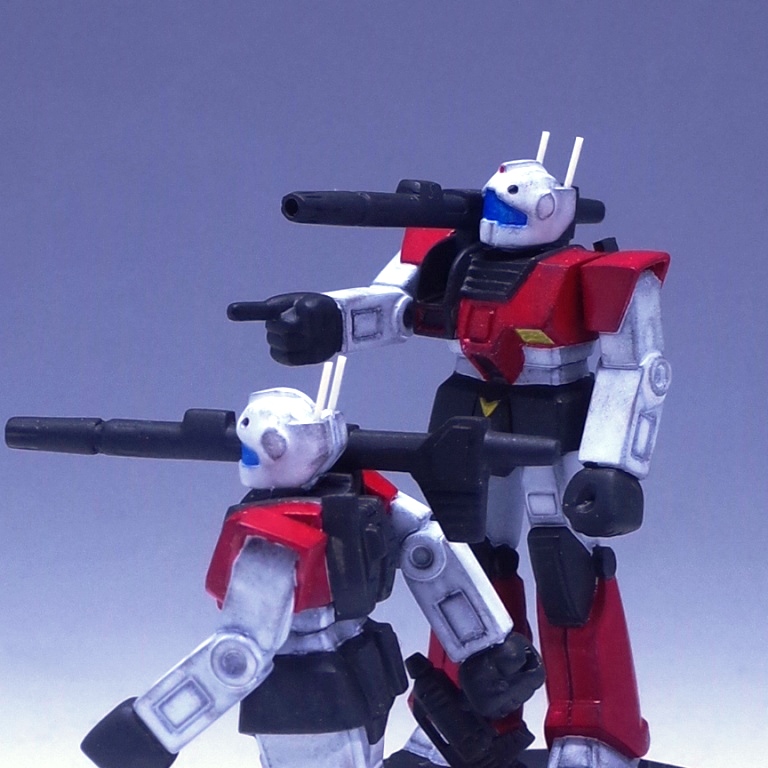 1/300 森永チョコスナック ジムキャノン ｜だんくら工房・mk戦車さんの