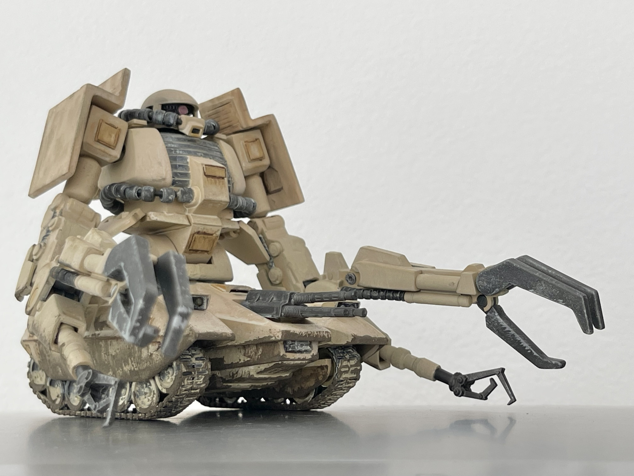 1/144 ザクタンク（旧キット）｜JaraKさんのガンプラ作品｜GUNSTA