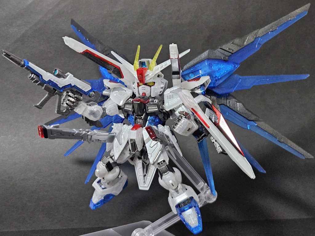 MGSDフリーダム（クリアカラーver.）全塗装｜ふゆ太郎さんのガンプラ