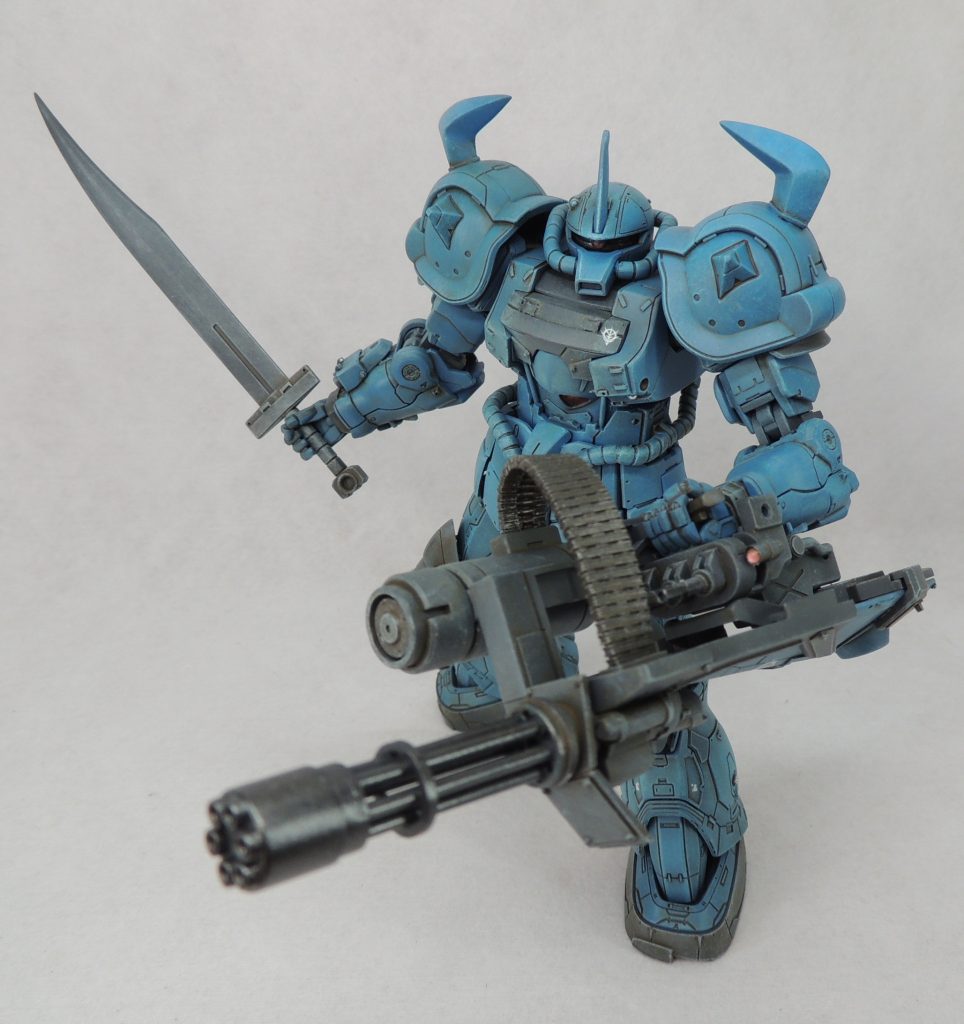 HG1/144グフカスタム(復讐のレクイエム調ディティール追加ver