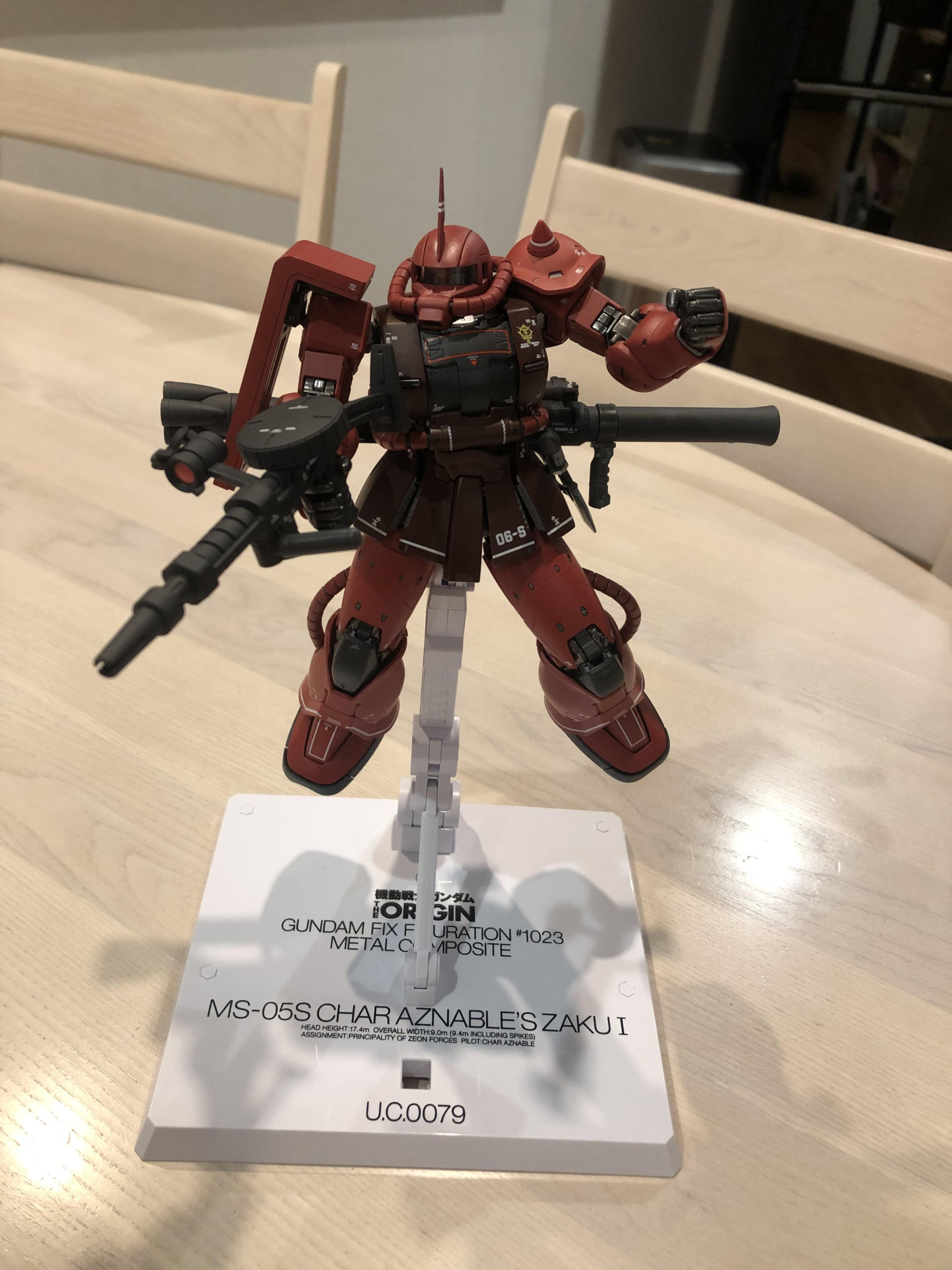 改造メタルコンポジット シャア専用ザクⅡ｜シャンとしておかかさんの