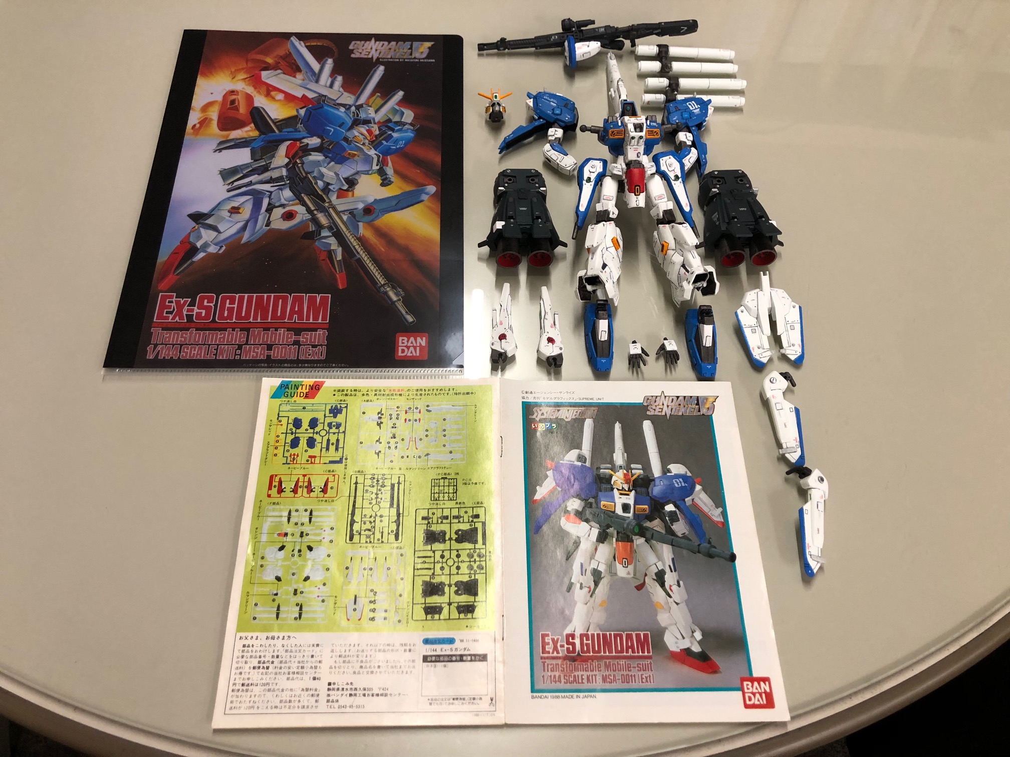 旧キット 1/144 Ex-Sガンダム ガンダムセンチネル｜takao_sさんの