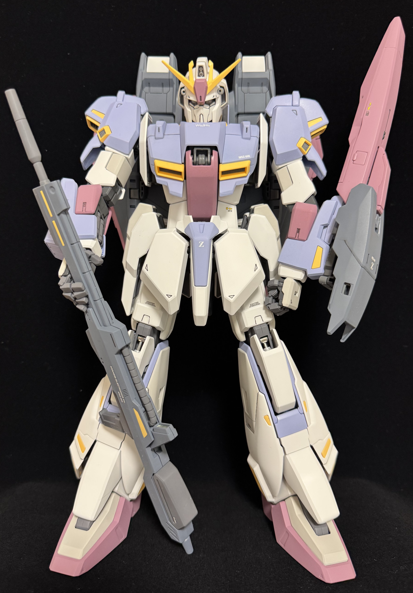 PG 1/60 MSZ-006 ゼータガンダム Ver.oKa Color｜nanさんのガンプラ