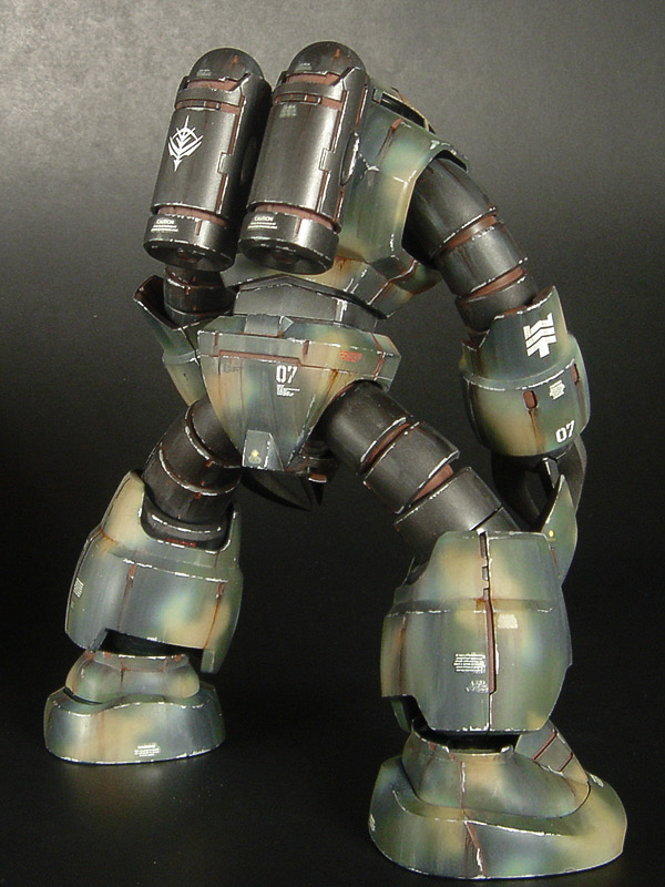 MG ズゴック（迷彩塗装）｜___J3___さんのガンプラ作品｜GUNSTA